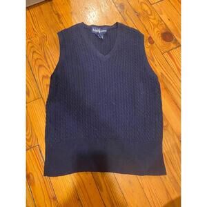 Ralph Lauren Vintage Navy Sweater Vest
